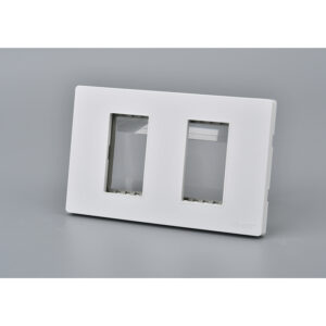 PLACA DOBLE MET CON SOPORTE BLANCO 20PC 5 AÑOS GARANTÍA