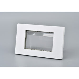 PLACA TRIPLE MET CON SOPORTE BLANCO 20PC 5 AÑOS GARANTÍA