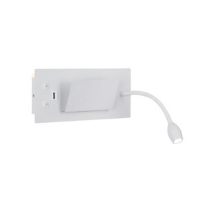 APLIQUE CUADRADO BLANCO 3W+5W 3000K