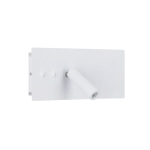 APLIQUE CUADRADO BLANCO 3W+10W 3000K