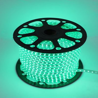 CINTA LED 5050 60LEDS 8MM VERDE 100MTS
