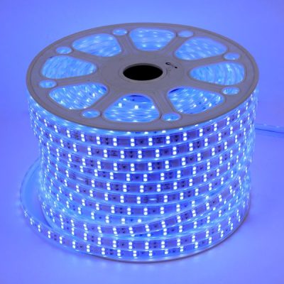 CINTA LED 5050 60LEDS 8MM AZUL 100MTS