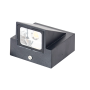 APLIQUE LED BD007 3W NEGRO 3000K IP54