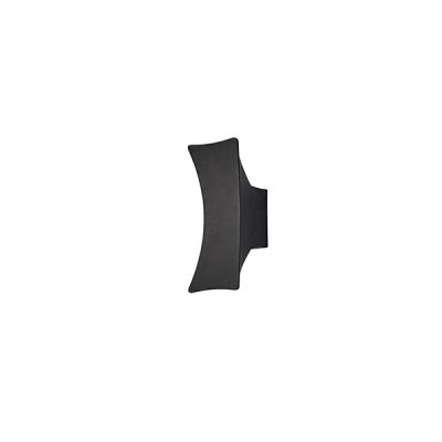 APLIQUE LED BD027 2*5W NEGRO IP54 3000K