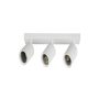APLIQUE PORTA GU10*3 BLANCO