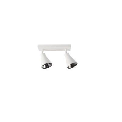 APLIQUE PORTA GU10*2 CONO BLANCO