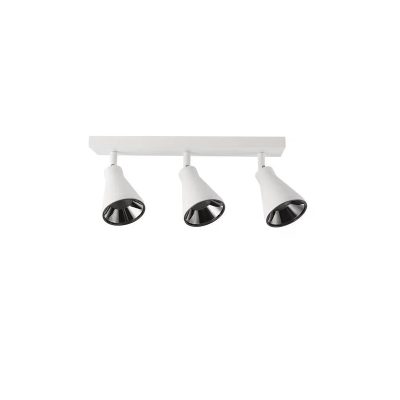 APLIQUE PORTA GU10*3 CONO BLANCO