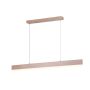 LAMPARA LED COLGANTE 900*70 GOLD 18W+18W 1 AÑO GARANTIA