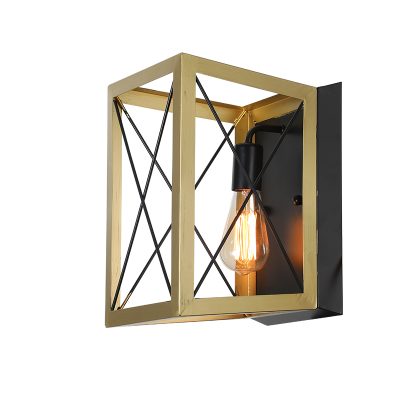APLIQUE PORTA E27 BRONCE