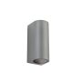 APLIQUE PORTA GU10*2 BD114 GRIS IP54