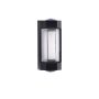 APLIQUE LED HY-022 2*1W+2W NEGRO IP54 3000K