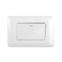 INTERRUPTOR SIMPLE 9/24 10A 250V BLANCO 10PC