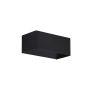APLIQUE LED 001 2*5W NEGRO IP20 3000K