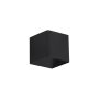 APLIQUE LED 002 2*3W NEGRO IP20 3000K