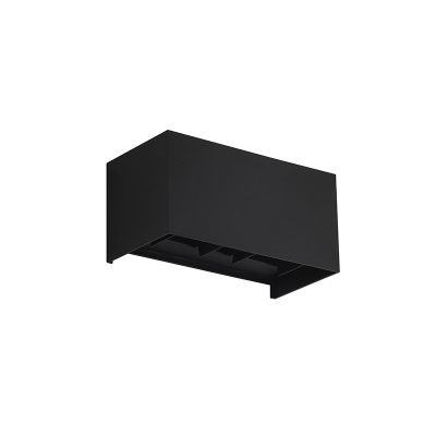 APLIQUE LED 004 2*6W NEGRO IP54 3000K