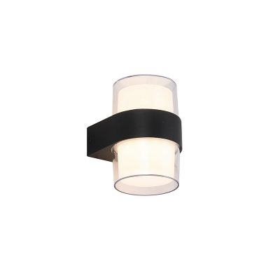 APLIQUE LED 014 10W NEGRO IP54 3000K