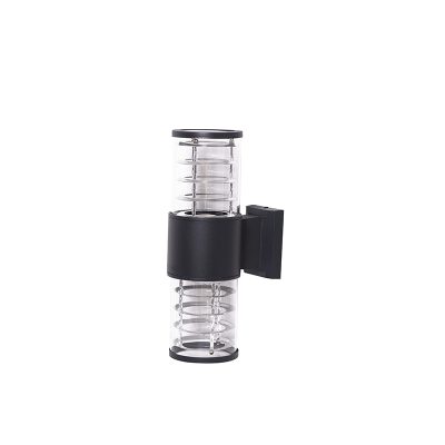 APLIQUE PORTA E27*2 NEGRO IP65