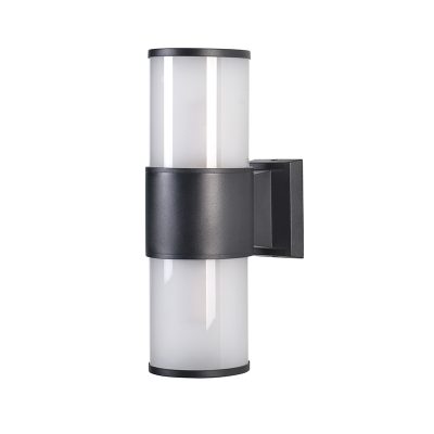 APLIQUE PORTA E27*2 NEGRO IP65