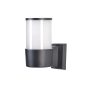 APLIQUE PORTA E27*1 NEGRO IP65