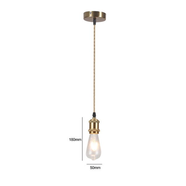 SOQUETE E27 COBRE PRO 1M - Imagen 2