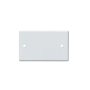 PLACA CIEGA PP BLANCO 30PC