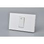 INTERRUPTOR SIMPLE MET 9/12 16A BLANCO 10PC