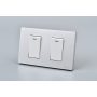 INTERRUPTOR DOBLE MET 9/12 16A P+B 10PC
