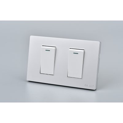 INTERRUPTOR DOBLE MET 9/24 16A P+B 10PC