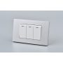 INTERRUPTOR TRIPLE MET 9/12 16A P+B 10PC