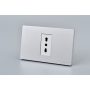 TOMACORRIENTE SIMPLE MET 16A P+B 10PC