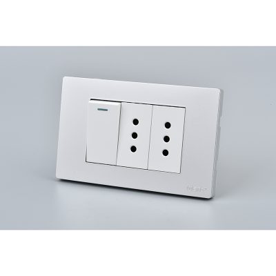 INTERRUPTOR*1 MET 9/12 16A+TOMACORRIENTE*2 10A P+B 10PC