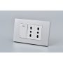 INTERRUPTOR*1 MET 9/12 16A+TOMACORRIENTE*2 16A P+B 10PC