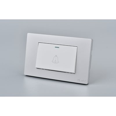 INTERRUPTOR PULSADOR MET SIMPLE 10A P+B 10PC