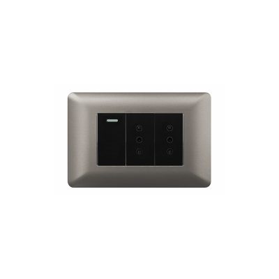TOMACORRIENTE DOBLE 10A 250V+INTERRUPTOR SIMPLE 9/12 10A O+N 10PC