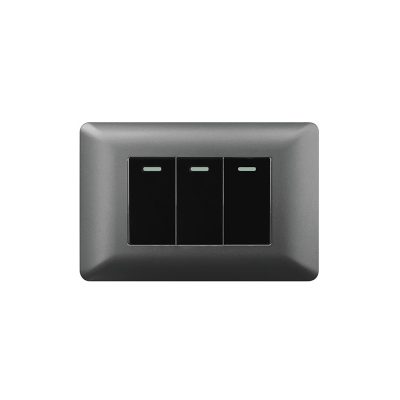 INTERRUPTOR TRIPLE GO+N 9/12 10A 250V 10PC