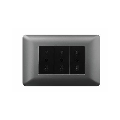 TOMACORRIENTE TRIPLE GO+N 16A 250V 10PC