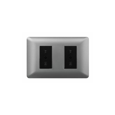 TOMACORRIENTE DOBLE G+N 16A 250V 10PC