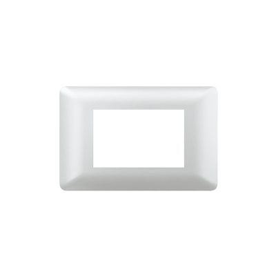 PLACA TRIPLE CON SOPORTE PLATEADO 20PC