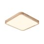 LAMPARA LED CUADRADA 300MM MADERA CLARA 48W