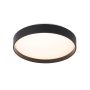 LAMPARA LED REDONDO 500MM SOBREPUESTO NEGRO 96W