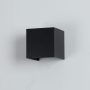 APLIQUE LED BD021 CUADRADO NEGRO 2*3W 3000K
