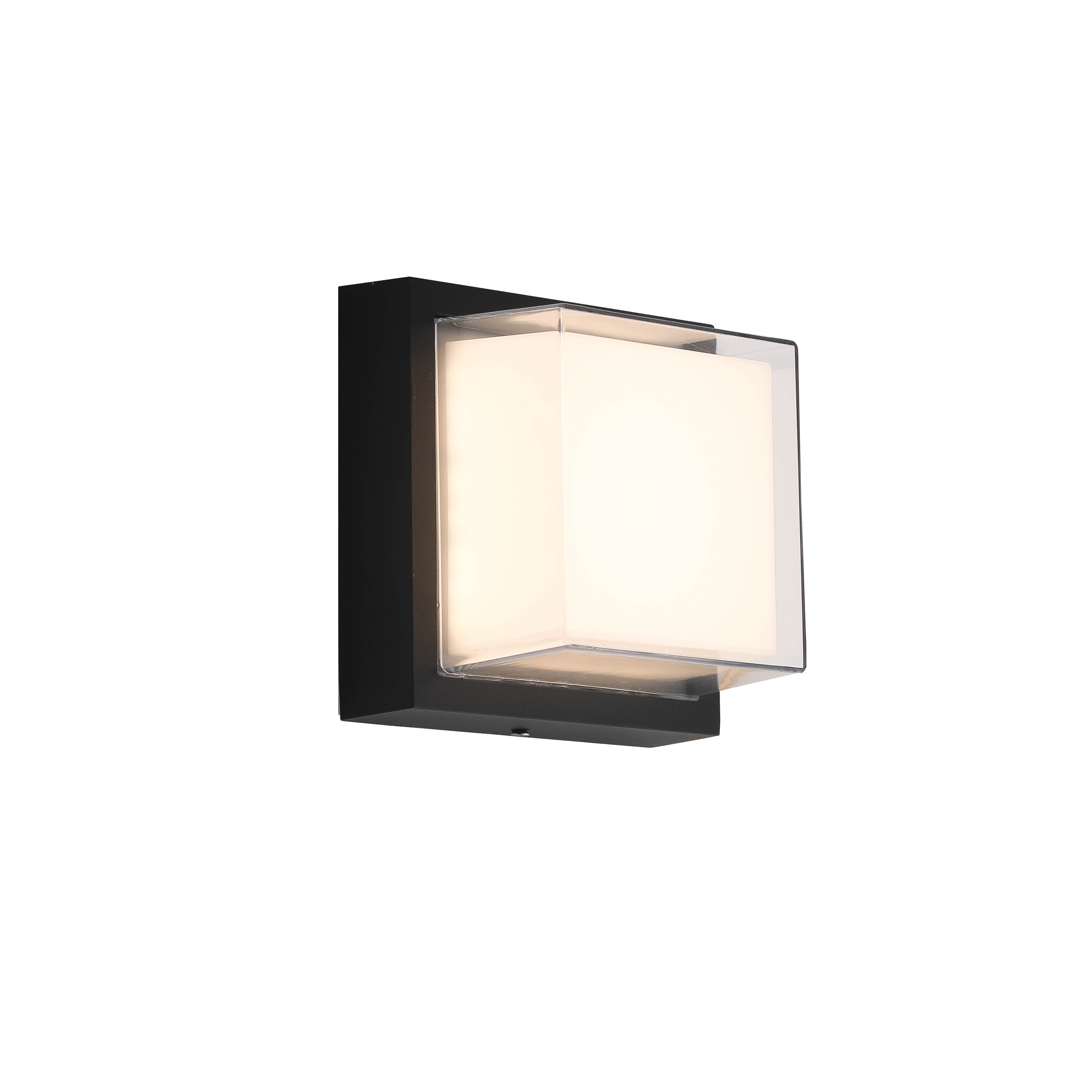 APLIQUE LED 011 12W NEGRO IP54 3000K