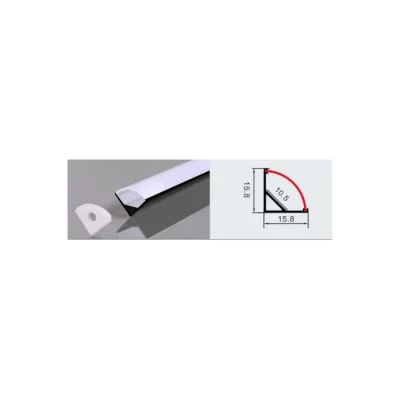PERFIL 2M 601 ESQUINERO COLOR NEGRO 0.45MM 100PC 2 AÑOS GARANTÍA