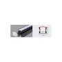 PERFIL 2M 1714 SOBREPUESTO ALTO COLOR NEGRO 0.6MM 100PC 2 AÑOS GARANTÍA