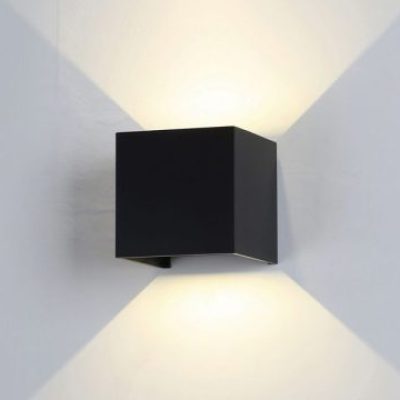 APLIQUE LED BD005 10W NEGRO 3000K